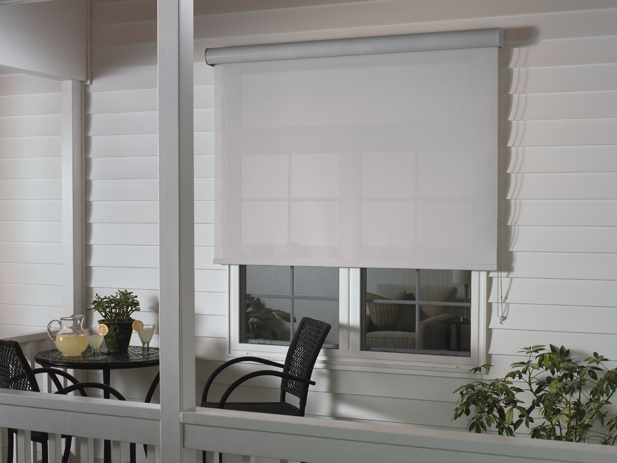 Exterior Shades - Indiana Blinds